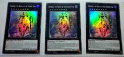 Yugioh! 3x Dingirsu 1.Ed. RA01-EN040 Super Rare play set 25th - Image 1