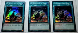 Yugioh! 3x Pre-Preparation of Rites 1.Ed. RA01-EN055 Super Rare play set 25th - Image 1