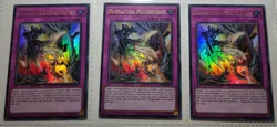 Yugioh! 3x Dogmatika Punishment 1st Ed. RA01-EN076 Ultra Rare play set 25th - Image 1
