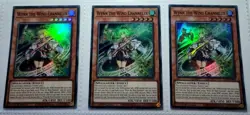 Yugioh! 3x Wynn the Wind Channeler 1st Ed. RA01-EN018 Super Rare play set 25th - Image 1