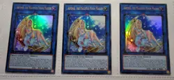 Yugioh! 3x Artemis Magistus Moon M. 1st Ed. engl. RA01-EN049 Ultra Rare play set - Image 1
