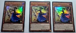 Yugioh! 3x The Iris Swordsoul 1st Ed. RA01-EN023 Ultra Rare play set 25th - Image 1