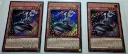 Yugioh! 3x Inspector Boarder 1st Ed. RA01-EN010 Secret Rare play set 25th - Image 1