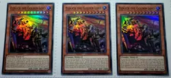 Yugioh! 3x Eldlich the Golden Lord V8 1st Ed.RA01-EN019 Super Rare play set 25th - Image 1