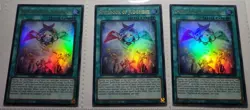 Yugioh! 3x Spellbook of Judgment 1st Ed. RA01-EN054 Ultra Rare play set 25th - Image 1