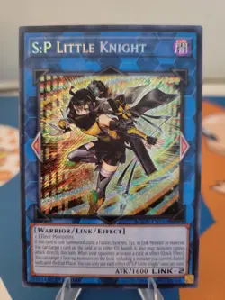 Yu-Gi-Oh! Konami S:P Little Knight AGOV-EN046 Age of Overlord Secret Foil 1st - Image 1
