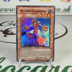 Machina Gearframe SDMM-EN002 Super Rare 1st Edition Yugioh Card Near Mint - Image 1