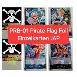 One Piece TCG 2024 PRB-01 The Best Pirate Flag Foil Einzelkarten japanisch - Image 1