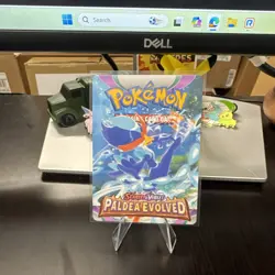 Pokemon Paldea Evolved TRAINERS TIPS CARD Build-n-Battle Prerelease Quaquaval Fr - Image 1
