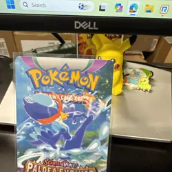 Pokemon Paldea Evolved TRAINERS TIPS CARD Build-n-Battle Prerelease Quaquaval Fr - Image 4