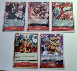 One Piece TCG Awakening of the new Era OP05 engl.Rare Foil set all 26 cards NM/M - Image 2