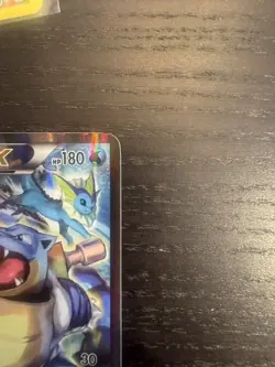 Pokemon TCG Card - Blastoise EX XY122 Black Star Promo Full Art XY Holo Rare - Image 3
