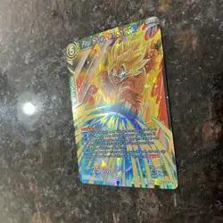 Final Showdown Son Goku TB3 SR ShatterFoil Dragon Ball Super Card Game | LP/NM - Image 2