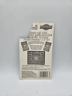 Vintage Digimon Series 1 Booster Card Lot - 1 Sealed Blister + 3 Loose Packs - Image 3