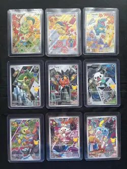 Complete Series 2 First Partner Illustration Set Of 9 Cards NM - Image 1
