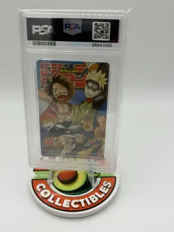 Shonen Jump Playing Card Bulma Queen of Spades Big Four PSA 10 Gem Mint - Image 2
