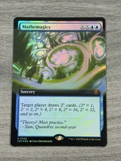 Mathemagics (Extended Art) Secrets of Strixhaven Foil - Image 1