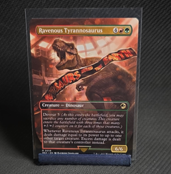 Wizards of the Coast Ravenous Tyrannosaurus Extended Art Rare Jurassic EN #0018 - Image 1