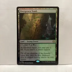 MTG Overgrown Tomb Magic: The Gathering Lorwyn Eclipsed Foil Rare #0266 - Image 1