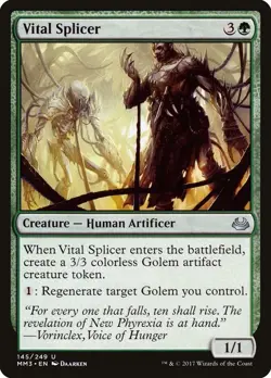 Vital Splicer 145 Uncommon Modern Masters 2017 Magic: The Gathering Near Mint - Image 1