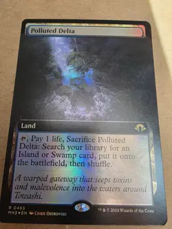 Polluted Delta - Foil (Extended Art) Modern Horizons 3 - Mtg - Image 1