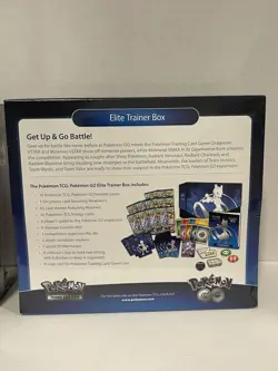 Pokemon Go Trading Card Game ELITE TRAINER BOX Factory Sealed FOIL PROMO MEWTWO - Image 2