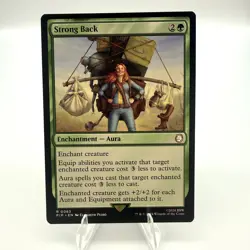 Magic The Gathering Strong Back Fallout Regular NM - Image 1