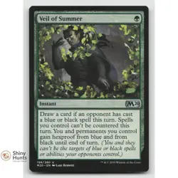 Magic: The Gathering Veil of Summer 198 Core Set 2020 NM - Image 1