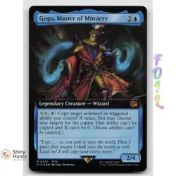MTG Gogo, Master of Mimicry (Extended Art) 437 FINAL FANTASY Foil LP - Image 1