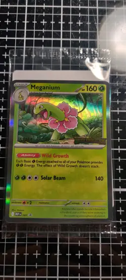 Pokemon TCG - Mega Evolution - STAFF Prerelease Promos - Full Set of 4 - SEALED - Image 1