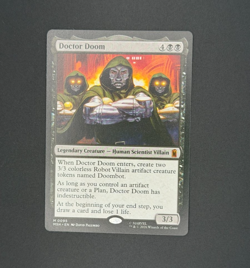 Doctor Doom Marvel Super Heroes #95 Mythic Rare NM MTG - Image 1