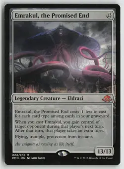Emrakul, the Promised End Lightly Played 6 Eldritch Moon Magic: The Gathering - Image 1