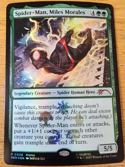Spider-Man, Miles Morales - Promo - Foil NM - Magic The Gathering P0008 MTG - Image 1