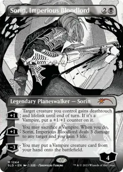 Sorin, Imperious Bloodlord (Foil) (Borderless) - Secret Lair Drop Series (SLD) - Image 1