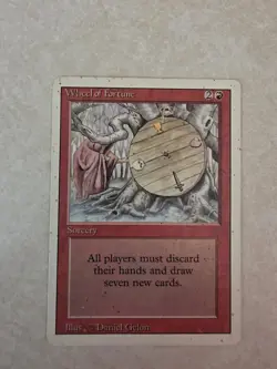 Ungraded Wheel of Fortune Revised Edition Regular - Damaged/Heavily Played - Image 2
