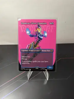Ironheart, Clever Champion (Borderless) 360 Marvel Super Heroes MTG NM - Image 1