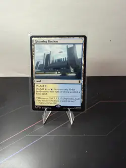 Gleaming Bastion 267 Rare Marvel Super Heroes Magic: The Gathering Near Mint - Image 1