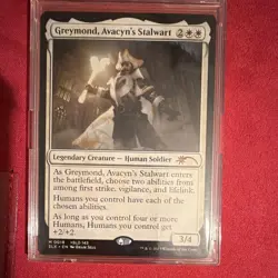 MTG Greymond, Avacyn's Stalwart Secret Lair SLX Mythic M 0018 EN - Image 1