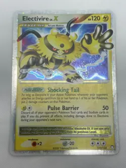 Pokemon Electivire LV.X 121/123 Holo LV.X Rare Mysterious Treasures Pokemon LP+ - Image 3