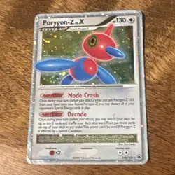Pokemon TCG Porygon-Z LV.X Holo Level Up Majestic Dawn 100/100 EN - Image 1