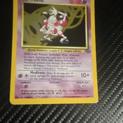Wizards of the Coast Mr. Mime Jungle Holo Rare Unlimited EN 40HP 6/64 - Image 3
