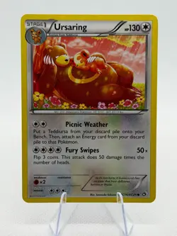 Ursaring Reverse Holo RC16/RC25 - Pokemon TCG Legendary Treasures - Image 1