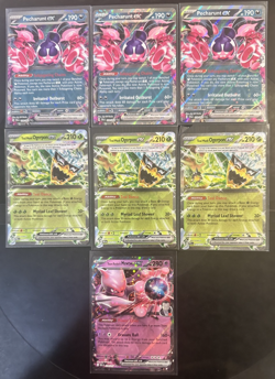 Pokemon Playables Lot Trainers Dawn Rosa Energy Recycler Ogerpon Pecharunt - Image 3