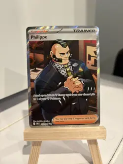 Philippe 110/086 Me04: Chaos Rising Holo Ultra Rare Pokemon TCG Near Mint - Image 1