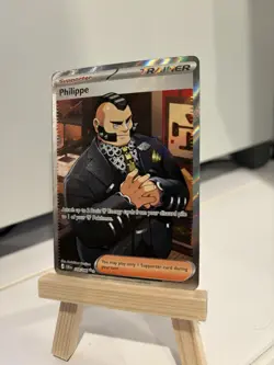Philippe 110/086 Me04: Chaos Rising Holo Ultra Rare Pokemon TCG Near Mint - Image 3