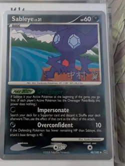 Sableye 48/100 World Championship Decks Uncommon NM Pokemon Card - Image 1