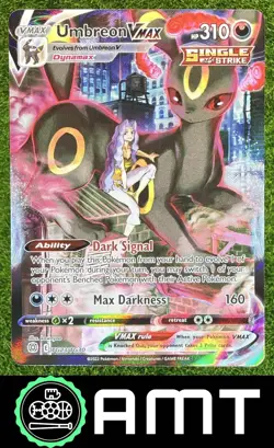 Umbreon VMAX 2022 Pokemon Sword & Shield Brilliant Stars Trainer Gallery Secret - Image 1