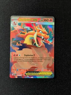 Pokemon Mega Charizard Y ex 022/217 Double Rare Ascended Heroes Holo - Image 1