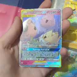 Pokemon Company Togepi & Cleffa & Igglybuff GX 143/236 PSA Holo Ultra Rare - Image 2