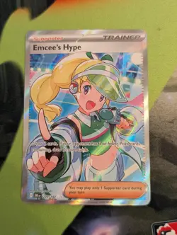 Emcee's Hype 220/182 Ultra Rare Destined Rivals Holo NM - Image 1